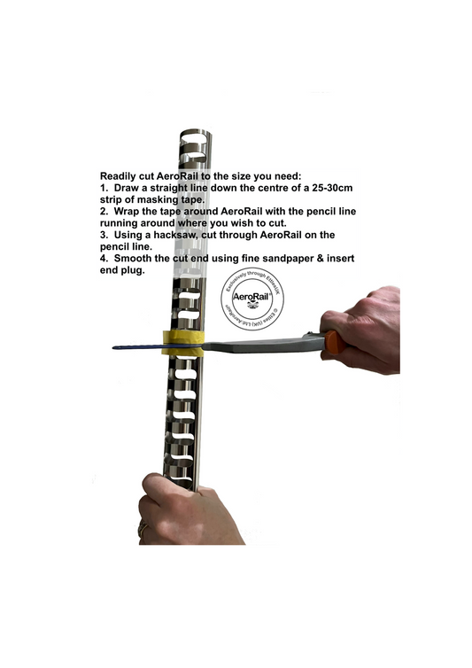 AeroRail®: spare bracket & end-cap (sold individually)