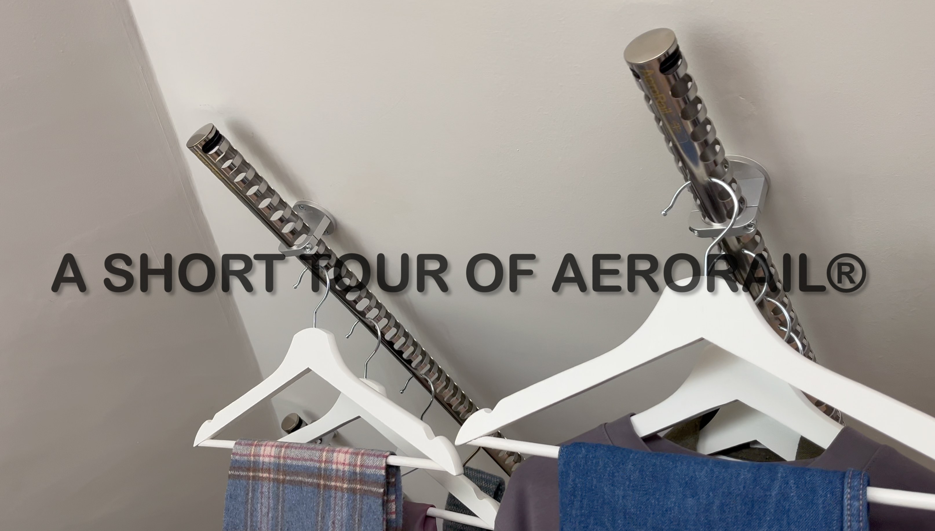 Load video: AeroRail all angles rail: a short tour, video overview
